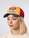 Бейсболка STETSON арт. 7761163 TRUCKER CAP MOTOCROSS TEAM (оранжевый / синий)